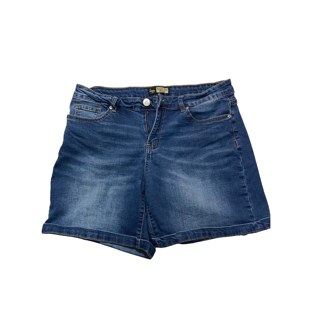 Suzanne‎ Retro Denim Women's Blue Jean Shorts Size 12